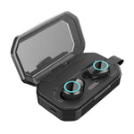 Wireless Touch Earbuds Noise Reduction T9 TWS True Binaural 5.0 Bluetooth Earphone 7000mAh IPX7 Waterproof Stereo Sport Headset