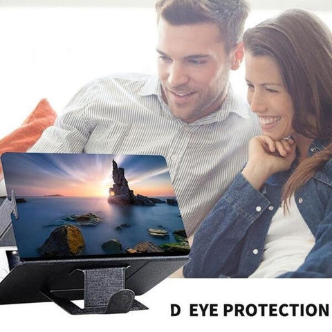 Phone Accessories Mobile Phone Screen Magnifier 8" Universal Projector Screen for Movies, Videos, and Gaming