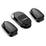 FLOVEME Mini Magnetic Phone Holder 3Pcs Set Car Clips USB Cable Organizer Storage Car Hook Car Sticker Holder Phone Accessories