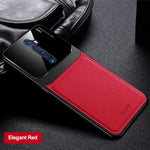 Phone Case for OPPO Reno 2 2z Case Luxury Business PC Grained Leather Shockproof Back Case for Reno 2 Reno 2z 3 Case Accessories