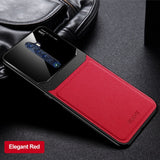 Phone Case for OPPO Reno 2 2z Case Luxury Business PC Grained Leather Shockproof Back Case for Reno 2 Reno 2z 3 Case Accessories