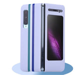 Ultra-thin Phone Cover Flip Case for Samsung Galaxy Fold W20/W2020 Phone Accessories Quick Release Split Back Shell
