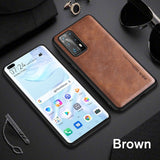 X-Level Leather Case For Huawei P40 Pro P30 Pro Original Soft Silicone Edge Back Phone Cover For Huawei P40 Lite 5G Case