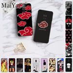 Akatsuki Kakashi logo Naruto Pattern TPU Soft Phone Accessories Cell Case For samsung Galaxy A10S A8 A6 A7 A9 A10 A50 A70 Cases
