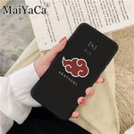 Akatsuki Kakashi logo Naruto Pattern TPU Soft Phone Accessories Cell Case For samsung Galaxy A10S A8 A6 A7 A9 A10 A50 A70 Cases