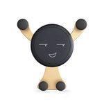 Holder For Phone In Car Mobile Gravity Air Vent Monut Smile Face Stand For iPhone 11 8 7 Plus Auto Support Stand Car Accessories