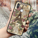 Case For Xiaomi Redmi Mi 9 A2 Lite Note 8 10 7 6 5 Plus K30 K20 Pro 8T 5A 4X 6A 7A 8A Silicone TPU Cover Embossed 3D Relief Case