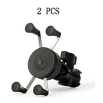 2020 Universal Motorcycle Motorbike Bicycle Motocross GPS Phone Holder Mount Clamp Motorcycle Phone Holder Motorcycle accessorie