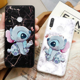 Phone Case For Huawei P30 P20 P40 Honor 9A 9S 8X 9X Mate 20 10 Lite Pro Y6 Y7 Y9 P Smart 2020 2019 Z Cartoon Stitch Silicon Case