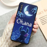 Phone Case For Huawei P30 P20 P40 Honor 9A 9S 8X 9X Mate 20 10 Lite Pro Y6 Y7 Y9 P Smart 2020 2019 Z Cartoon Stitch Silicon Case
