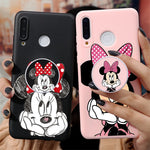 Cartoon Silicone Case For on Huawei P40 P30 P20 Honor 9S 9A 10i 9X 9 Mate 20 10 Lite Pro Y6 Y7 Y9 P Smart 2020 2019 Holder Cases
