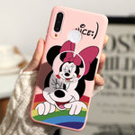 Cartoon Silicone Case For on Huawei P40 P30 P20 Honor 9S 9A 10i 9X 9 Mate 20 10 Lite Pro Y6 Y7 Y9 P Smart 2020 2019 Holder Cases