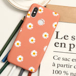 Daisy Flower Case For Xiaomi Redmi Mi A3 7A Note 4X 5A 5 6 7 8 T 10 Pro 8T 8A K20 K30 A3 9 8 Lite Pro SE Silicone TPU Cover Case