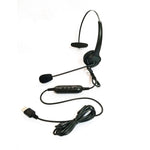 2018 Hot USB Headset with Microphone Rotatable Adjustable Noise Canceling Earphone Call Center Headset Earphone for PC Laptop