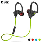 Ubit 56S Sports In-Ear Wireless Bluetooth Earphone Stereo Earbuds Headset Bass Earphones with Mic for iPhone 6 Samsung Phone